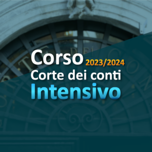 Corte dei Conti - Corso Intensivo - 2023/2024
