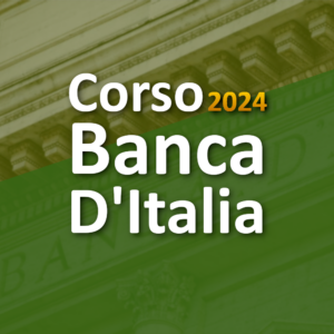 Corso Banca d'Italia 2024